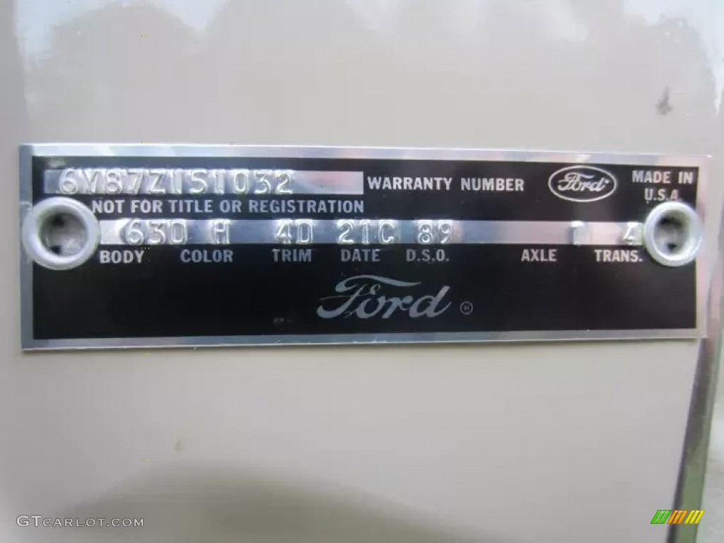 1966 Ford Thunderbird Landau Parts Photos