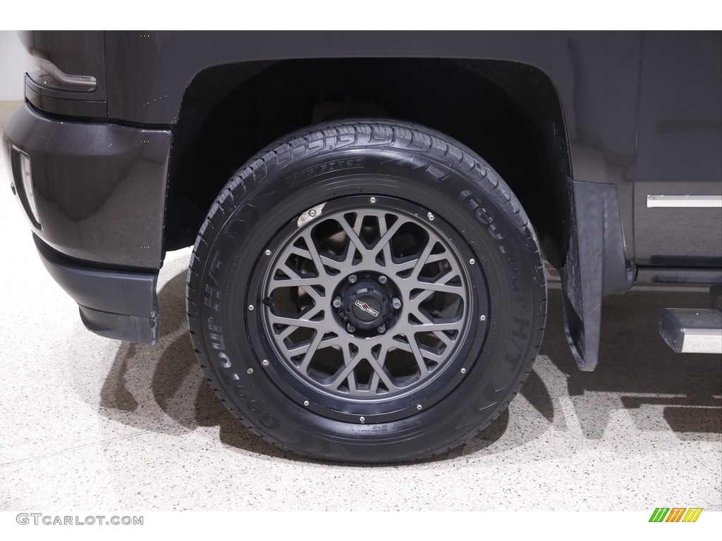 2016 Chevrolet Silverado 1500 LTZ Z71 Double Cab 4x4 Custom Wheels Photo #145699916