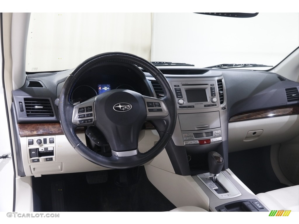 2013 Legacy 2.5i Limited - Satin White Pearl / Warm Ivory Leather photo #6