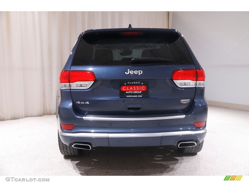 2019 Grand Cherokee Summit 4x4 - Slate Blue Pearl / Indigo/Ski Gray photo #20