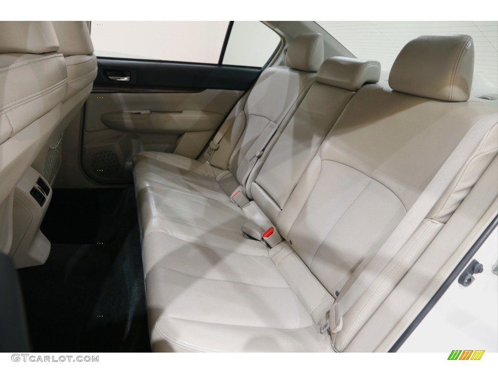 2013 Legacy 2.5i Limited - Satin White Pearl / Warm Ivory Leather photo #16