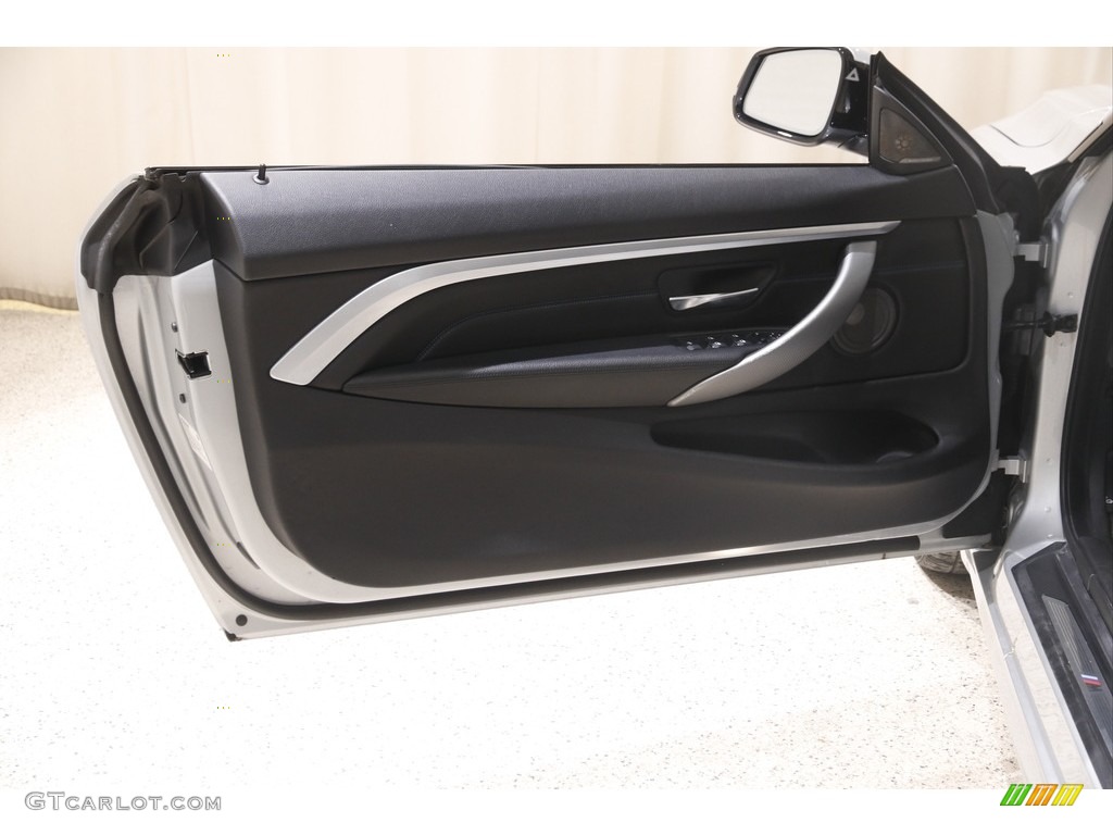 2019 4 Series 430i xDrive Convertible - Glacier Silver Metallic / Black photo #5
