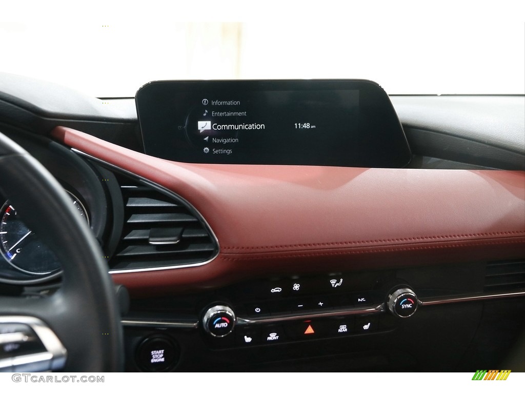 2020 MAZDA3 Premium Hatchback AWD - Polymetal Gray Metallic / Red photo #9