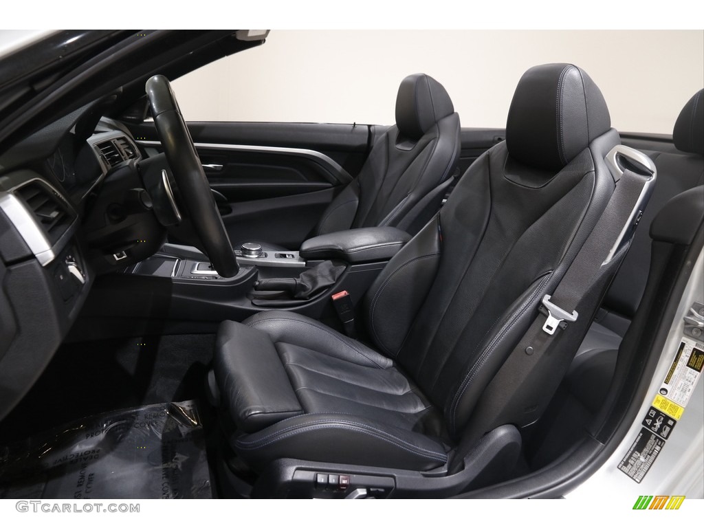 2019 4 Series 430i xDrive Convertible - Glacier Silver Metallic / Black photo #6