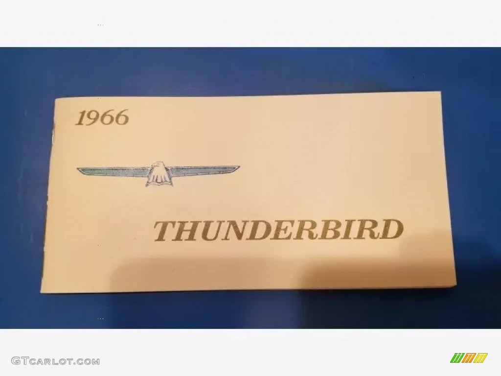 1966 Ford Thunderbird Landau Books/Manuals Photos