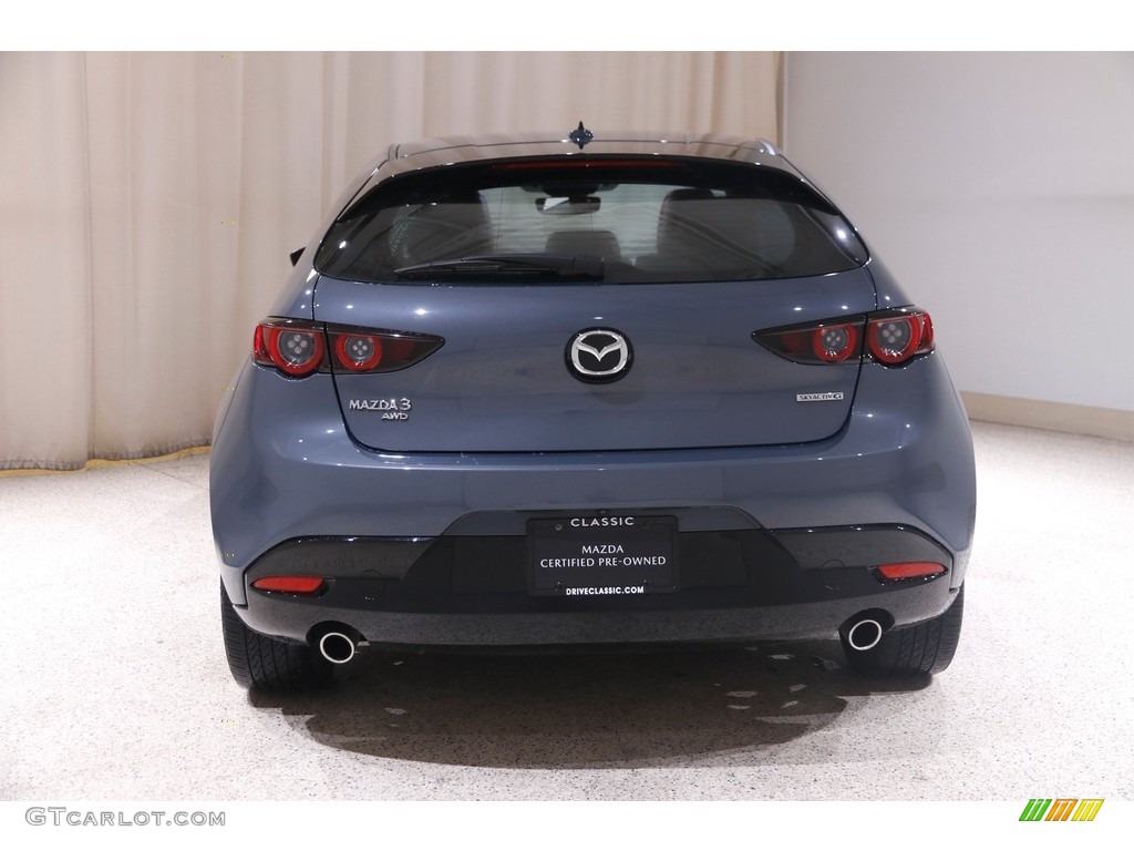 2020 MAZDA3 Premium Hatchback AWD - Polymetal Gray Metallic / Red photo #18