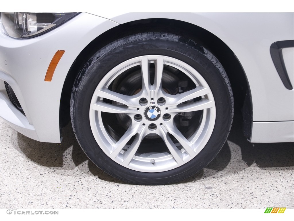 2019 4 Series 430i xDrive Convertible - Glacier Silver Metallic / Black photo #25
