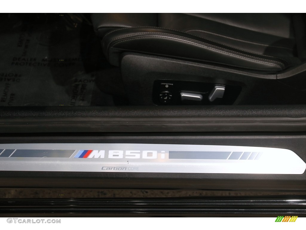 2022 8 Series M850i xDrive Coupe - Black Sapphire Metallic / Black photo #6