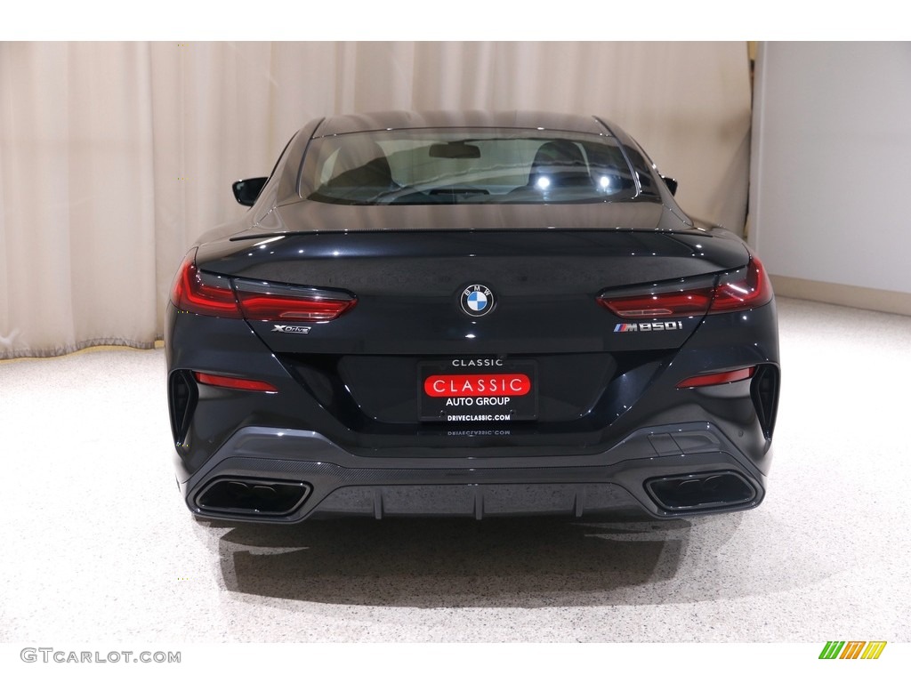 2022 8 Series M850i xDrive Coupe - Black Sapphire Metallic / Black photo #25