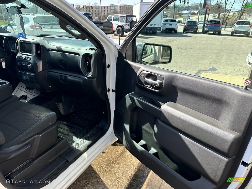 2021 Silverado 1500 WT Regular Cab - Summit White / Jet Black photo #33