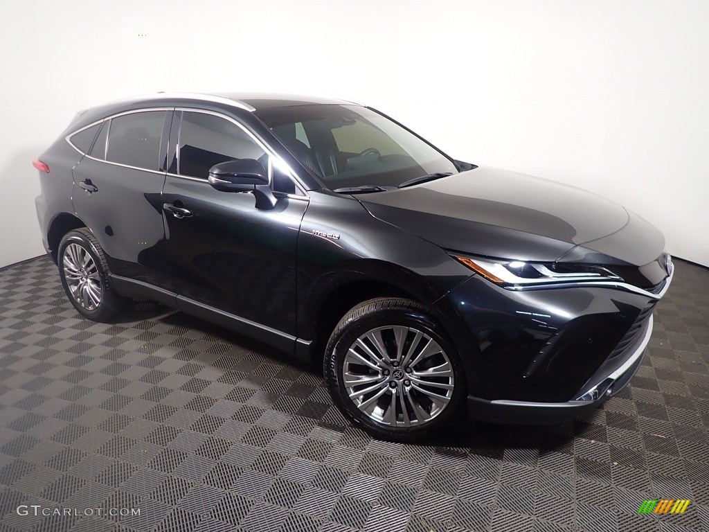 Celestial Black 2021 Toyota Venza Hybrid Limited AWD Exterior Photo #145701171