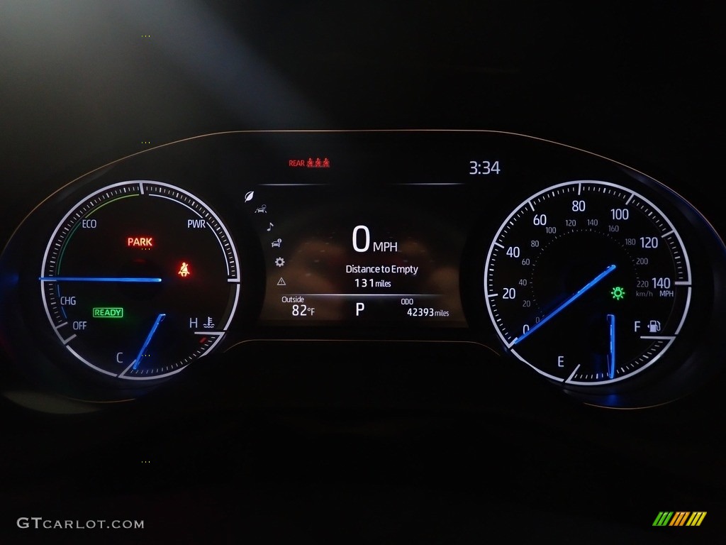2021 Toyota Venza Hybrid Limited AWD Gauges Photo #145701663