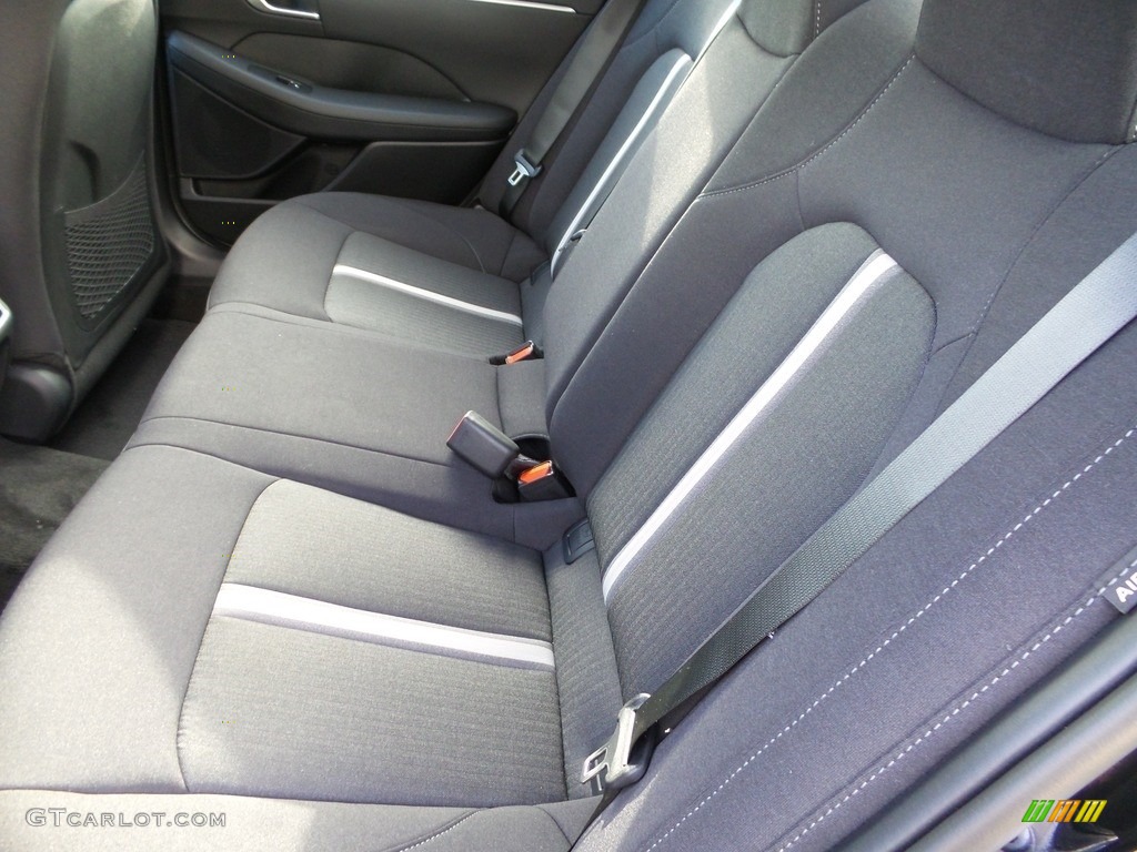 2023 Hyundai Sonata Blue Hybrid Rear Seat Photos