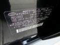 A2B: Onyx Black 2023 Hyundai Sonata Blue Hybrid Color Code