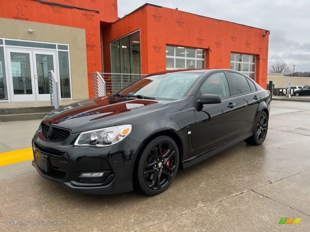2016 SS Sedan - Phantom Black Metallic / Jet Black photo #1