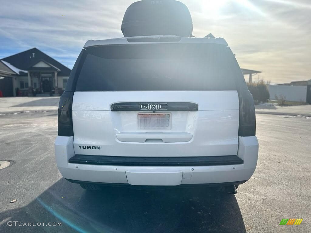 2017 Yukon Denali 4WD - Summit White / Cocoa/­Shale photo #3