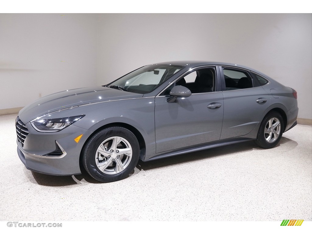 2022 Sonata SE - Hampton Gray / Black photo #3