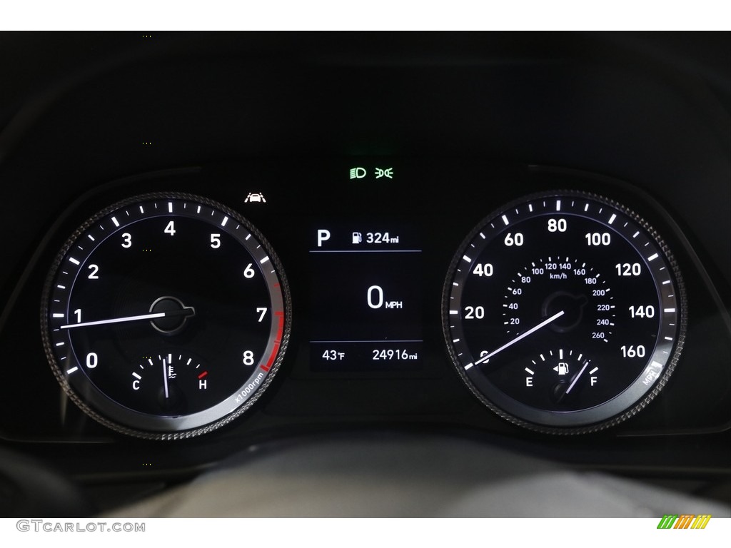 2022 Sonata SE - Hampton Gray / Black photo #8