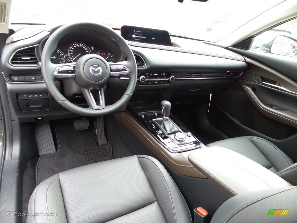 Black Interior 2023 Mazda CX-30 Premium AWD Photo #145702671