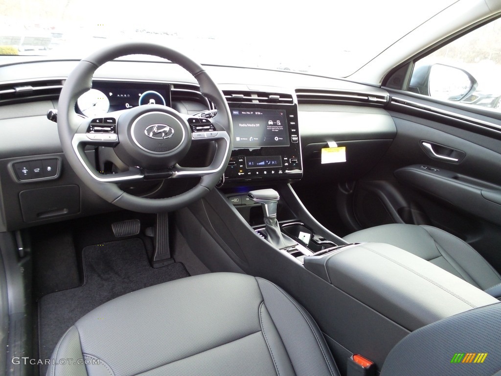 Black Interior 2023 Hyundai Tucson SEL AWD Photo #145702809
