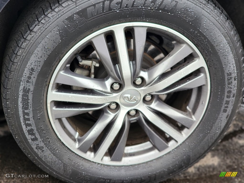 2019 QX60 Luxe AWD - Black Obsidian / Graphite photo #8