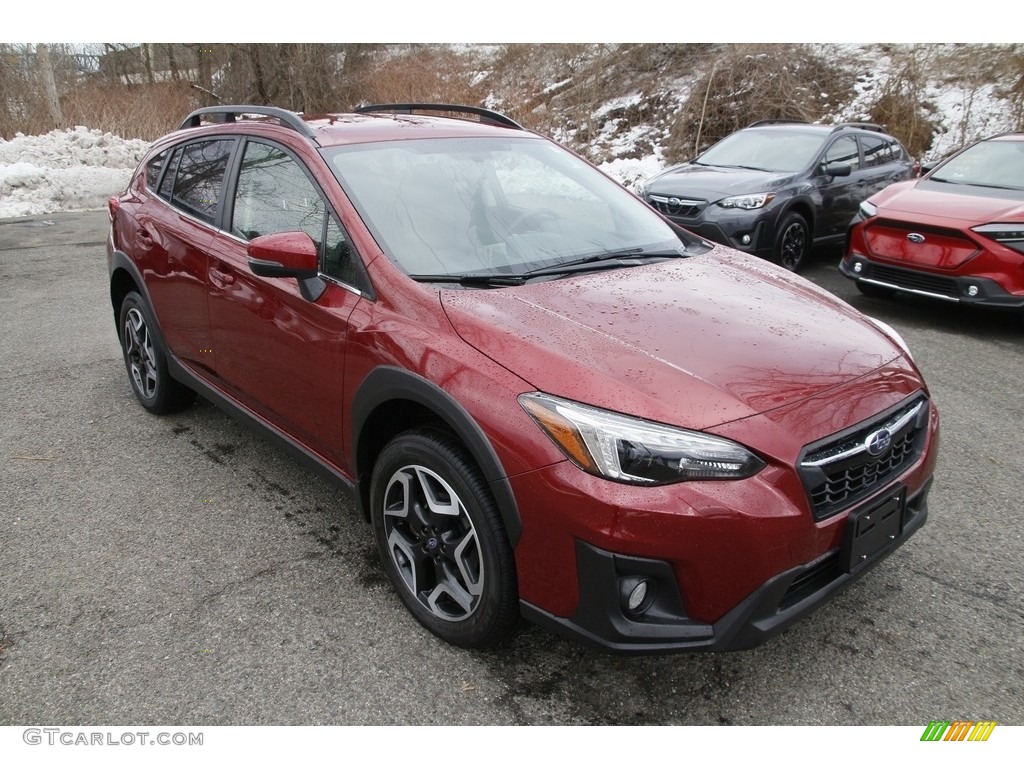 2019 Crosstrek 2.0i Limited - Venetian Red Pearl / Black photo #3