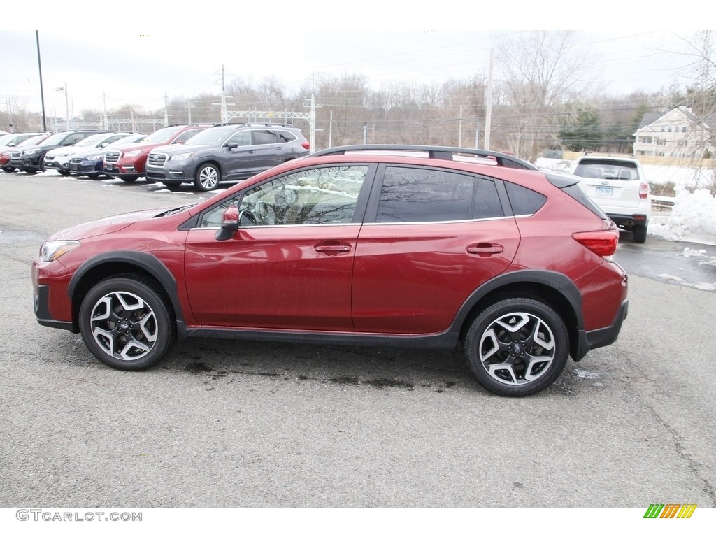 2019 Crosstrek 2.0i Limited - Venetian Red Pearl / Black photo #8