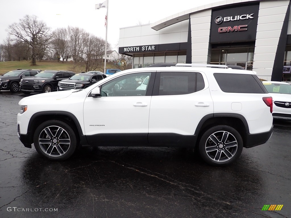 2022 Acadia SLT AWD - Summit White / Jet Black photo #2