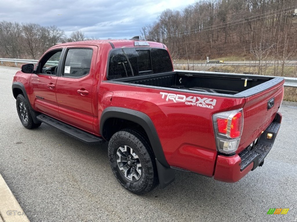 Barcelona Red Metallic 2023 Toyota Tacoma TRD Off Road Double Cab 4x4 Exterior Photo #145704810
