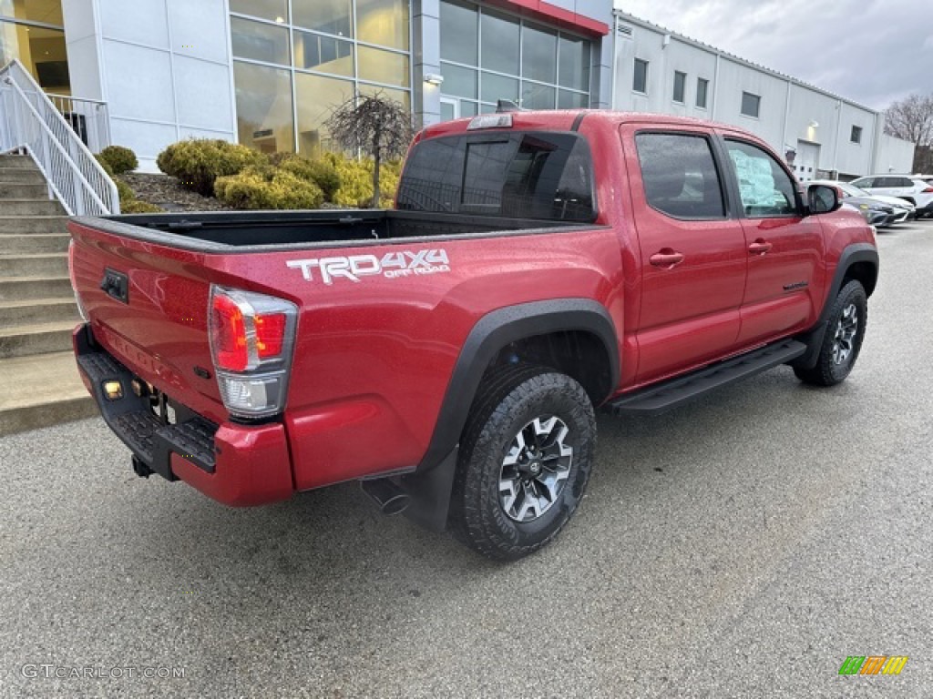 Barcelona Red Metallic 2023 Toyota Tacoma TRD Off Road Double Cab 4x4 Exterior Photo #145704954