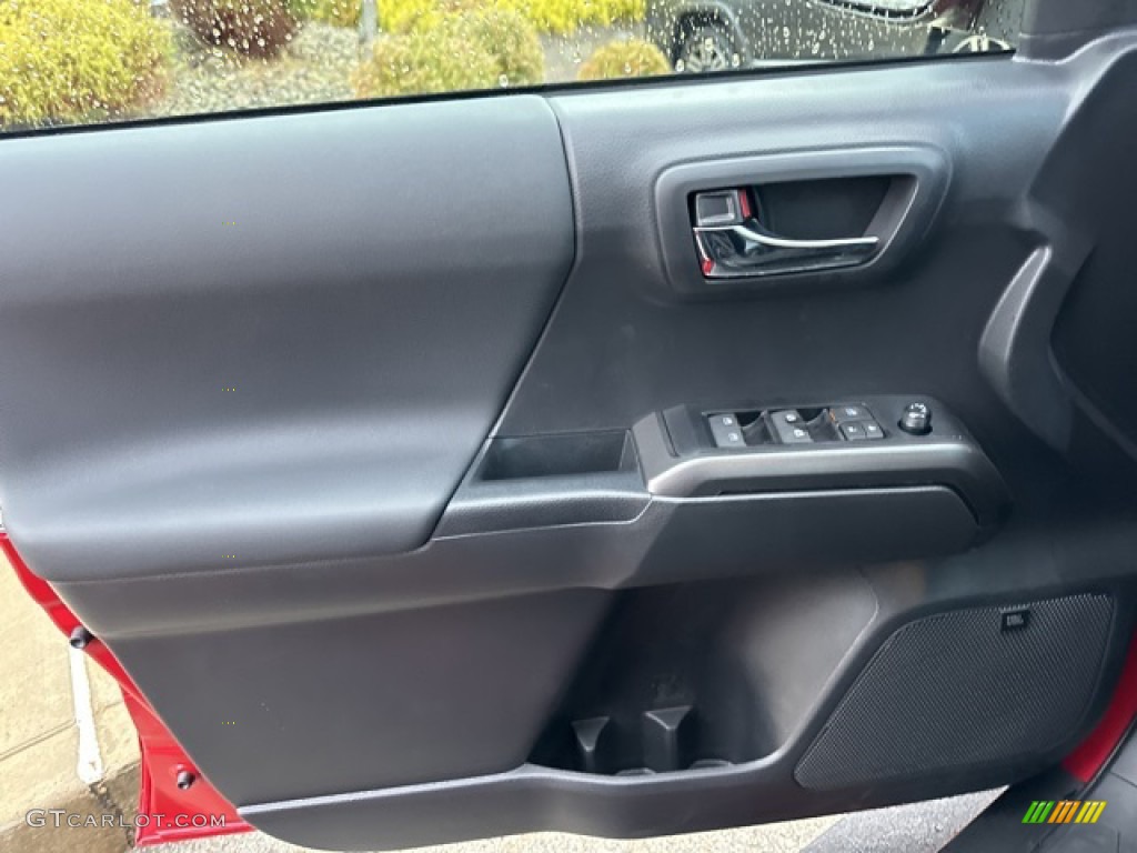 2023 Toyota Tacoma TRD Off Road Double Cab 4x4 Black Door Panel Photo #145705230