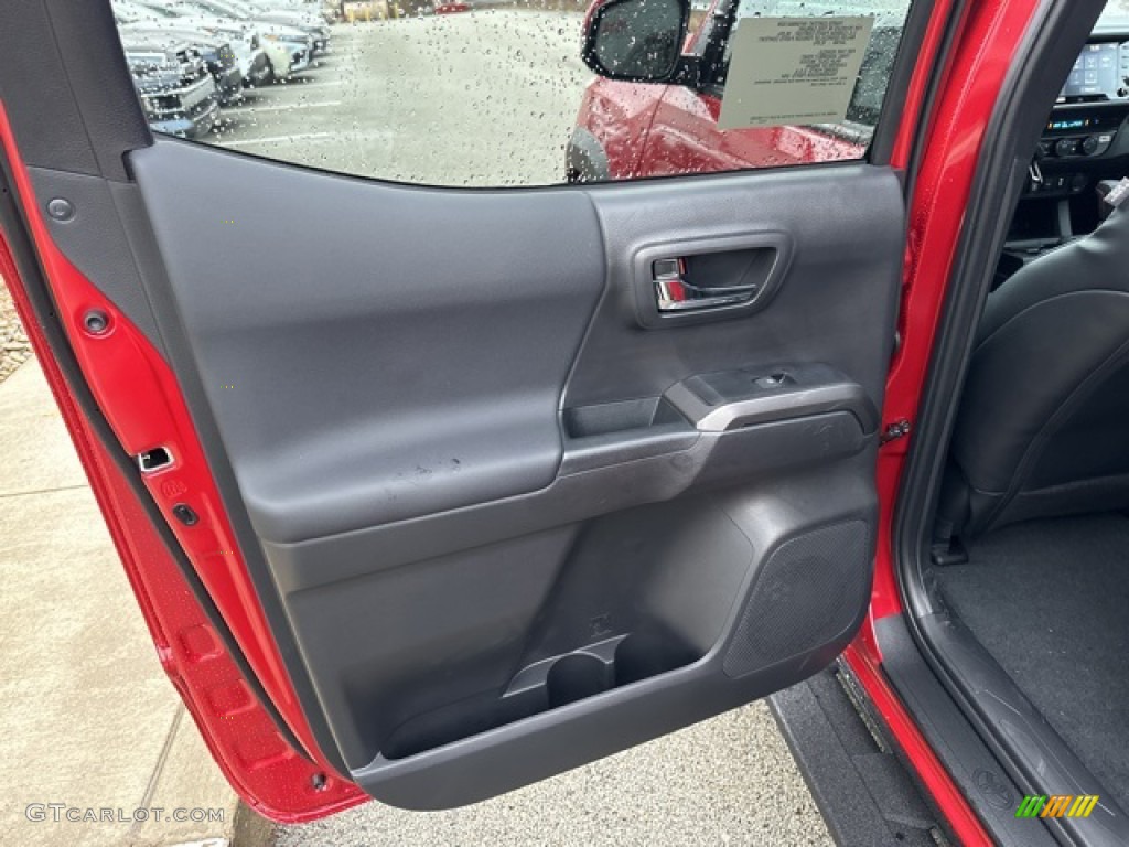 2023 Toyota Tacoma TRD Off Road Double Cab 4x4 Black Door Panel Photo #145705314