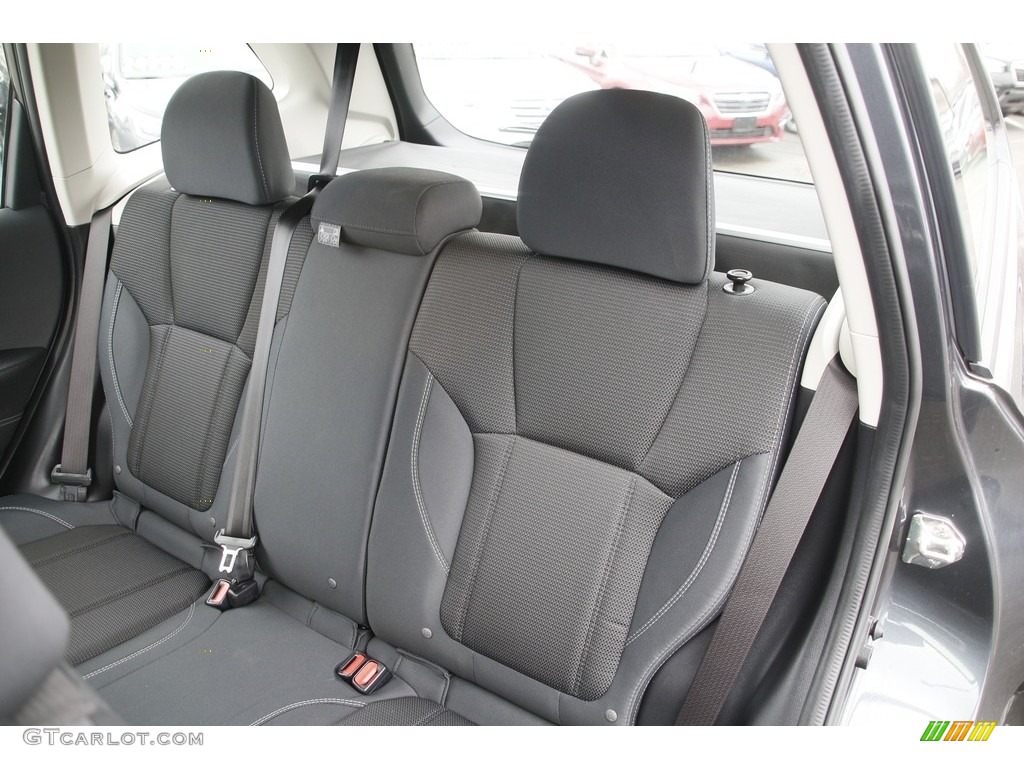 2019 Forester 2.5i - Dark Gray Metallic / Black photo #12