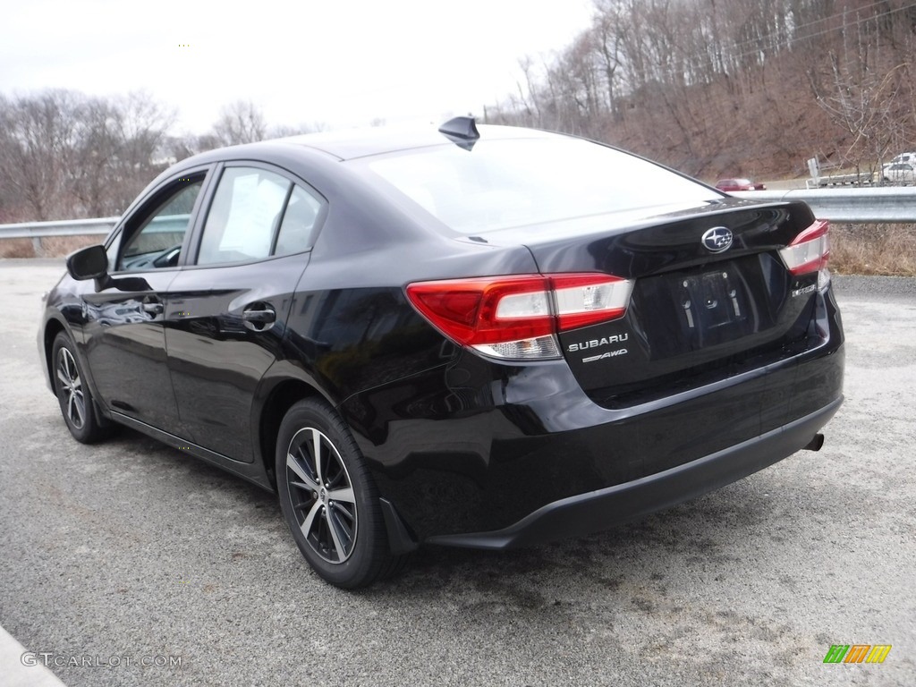 2019 Impreza 2.0i Premium 4-Door - Crystal Black Silica / Ivory photo #13