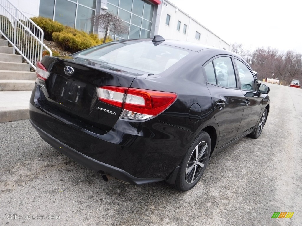 2019 Impreza 2.0i Premium 4-Door - Crystal Black Silica / Ivory photo #16