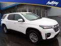 Summit White 2022 Chevrolet Traverse LT AWD