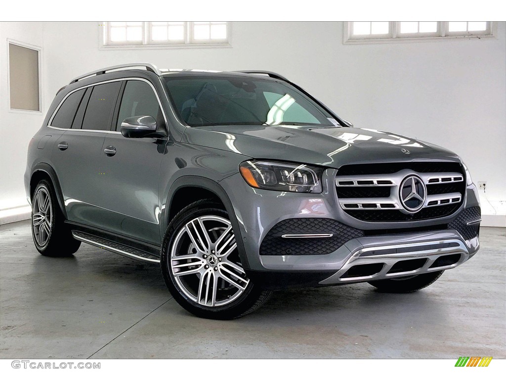 2020 GLS 450 4Matic - Selenite Gray Metallic / Black photo #34