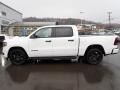 2023 Bright White Ram 1500 Laramie Night Edition Crew Cab 4x4  photo #2