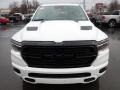 2023 Bright White Ram 1500 Laramie Night Edition Crew Cab 4x4  photo #9