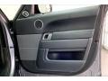 Ebony 2021 Land Rover Range Rover Sport HSE Silver Edition Door Panel