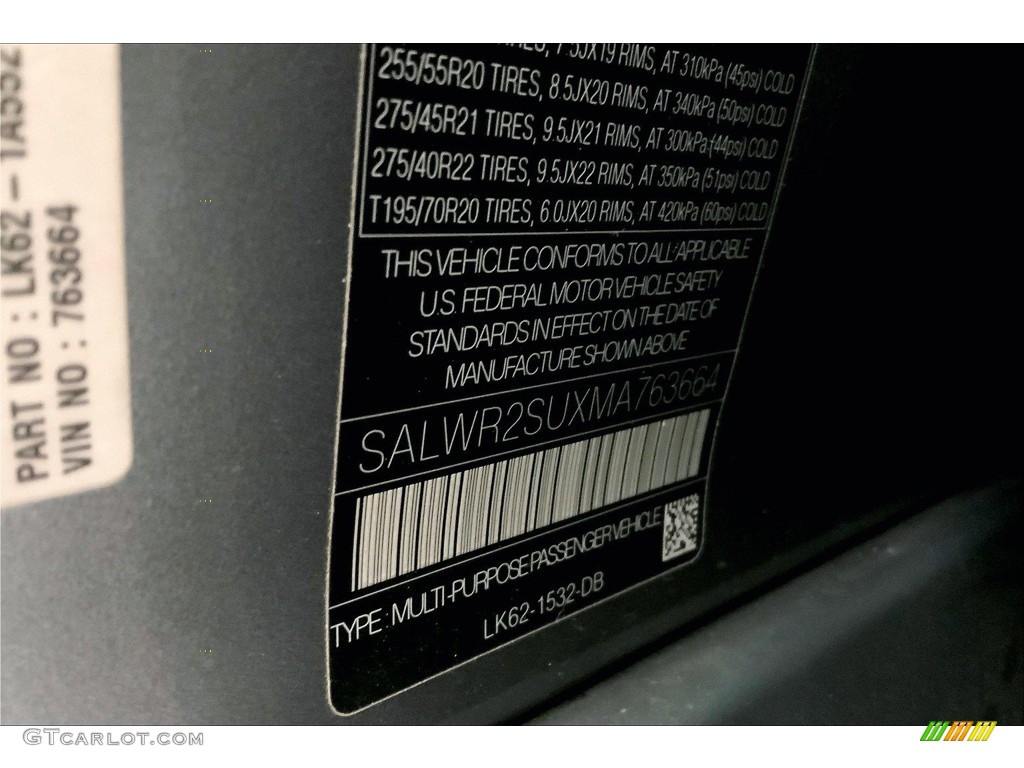 2021 Range Rover Sport HSE Silver Edition - Eiger Gray Metallic / Ebony photo #33