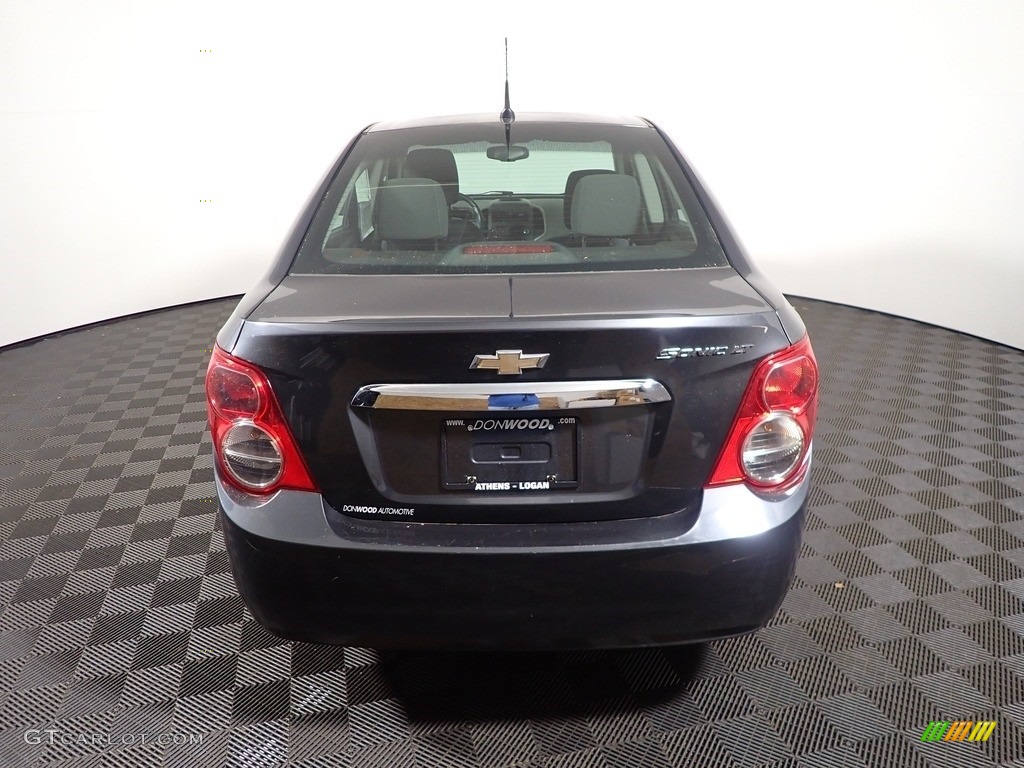 2014 Sonic LT Sedan - Ashen Gray Metallic / Jet Black/Dark Titanium photo #11