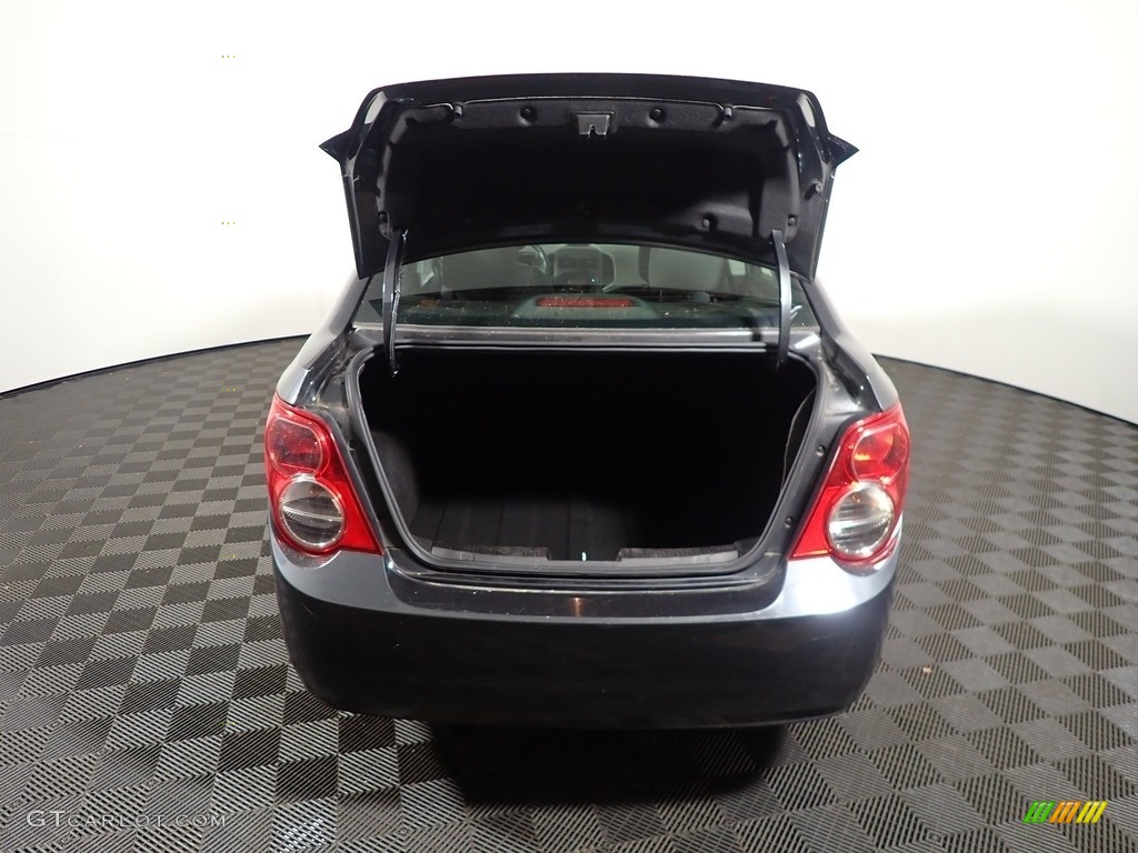 2014 Sonic LT Sedan - Ashen Gray Metallic / Jet Black/Dark Titanium photo #12
