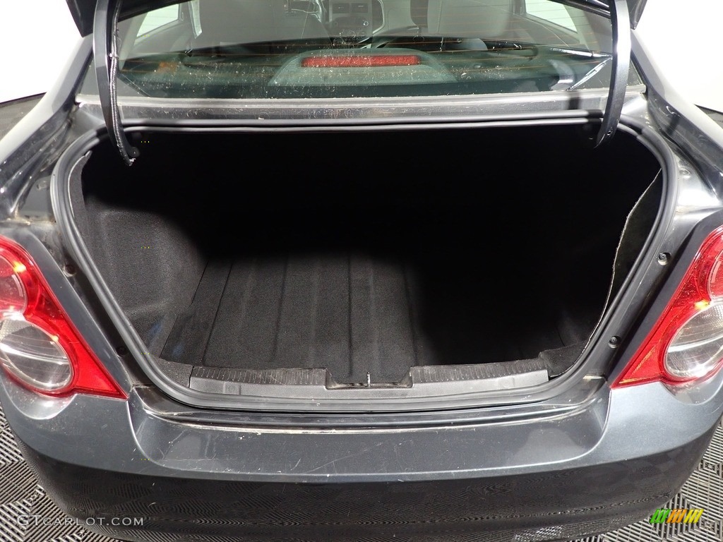 2014 Sonic LT Sedan - Ashen Gray Metallic / Jet Black/Dark Titanium photo #13