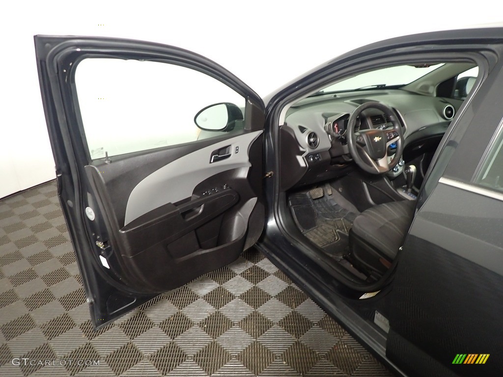 2014 Sonic LT Sedan - Ashen Gray Metallic / Jet Black/Dark Titanium photo #16