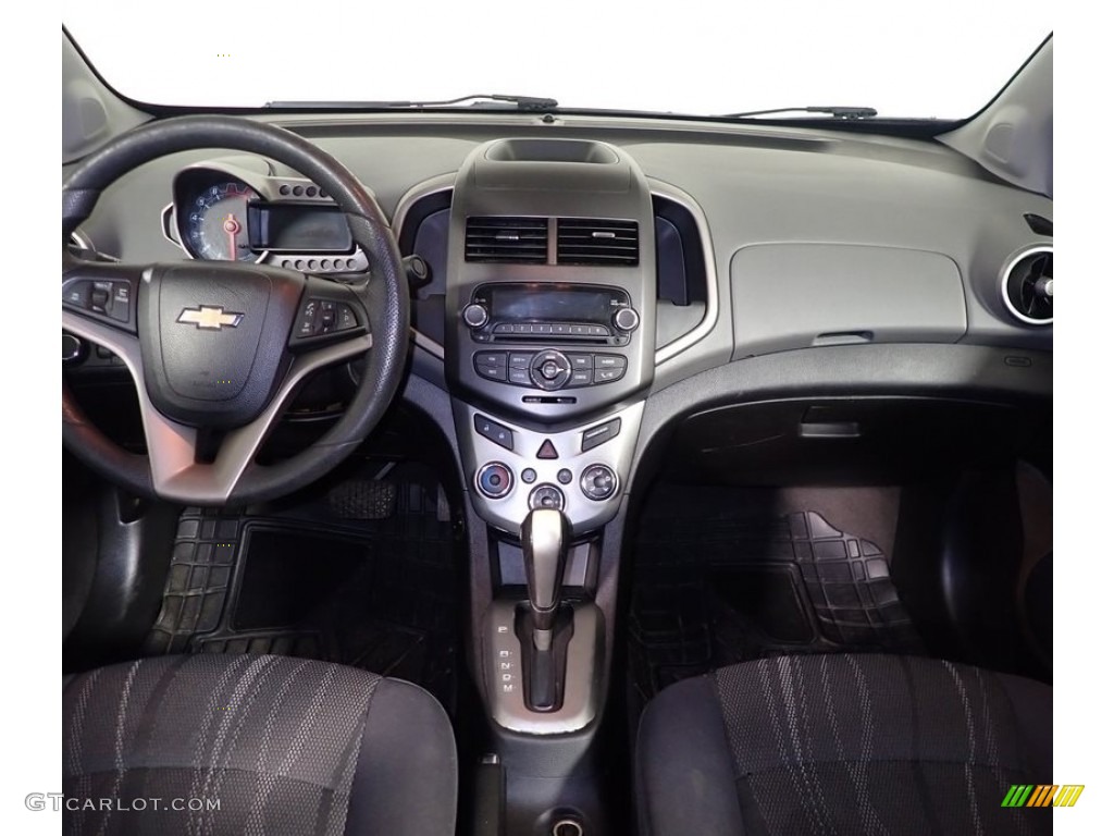 2014 Sonic LT Sedan - Ashen Gray Metallic / Jet Black/Dark Titanium photo #21