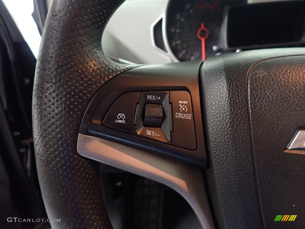 2014 Sonic LT Sedan - Ashen Gray Metallic / Jet Black/Dark Titanium photo #24