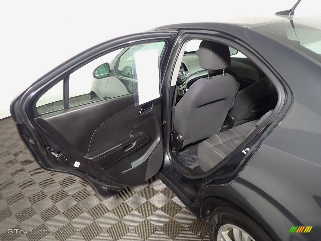 2014 Sonic LT Sedan - Ashen Gray Metallic / Jet Black/Dark Titanium photo #28