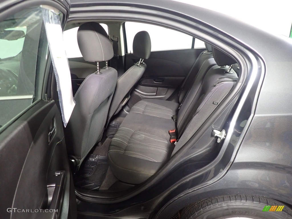 2014 Sonic LT Sedan - Ashen Gray Metallic / Jet Black/Dark Titanium photo #29