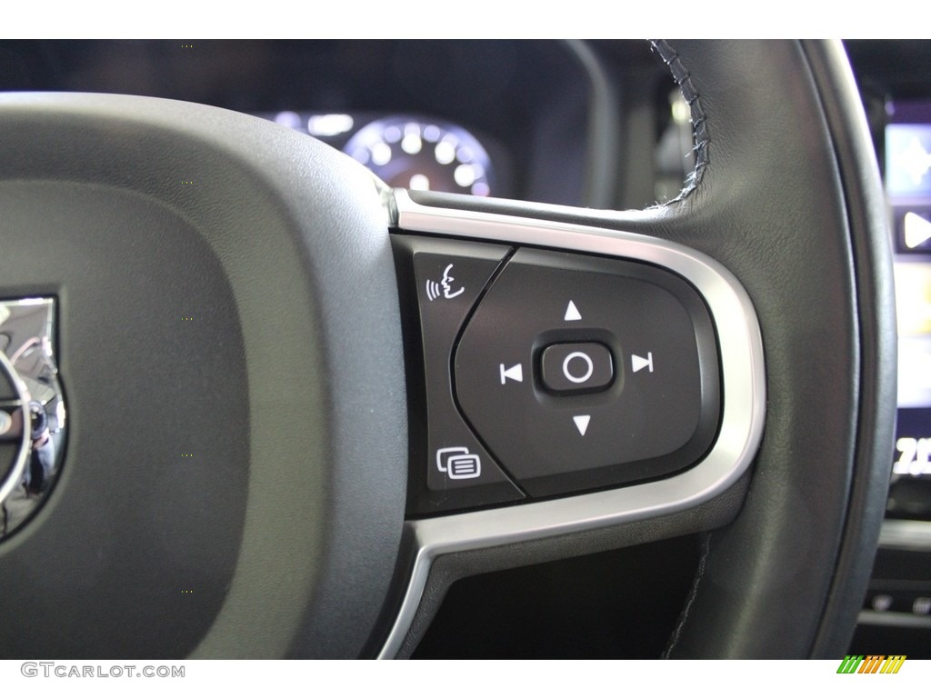 2022 Volvo S60 B5 Momentum Charcoal Steering Wheel Photo #145708928